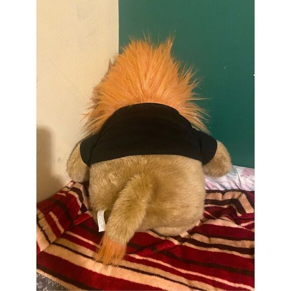 20 inch plush Daren Lion D.A.R.E Dare to Resist Drugs And Violence Vintage Stuff - Picture 5 of 8